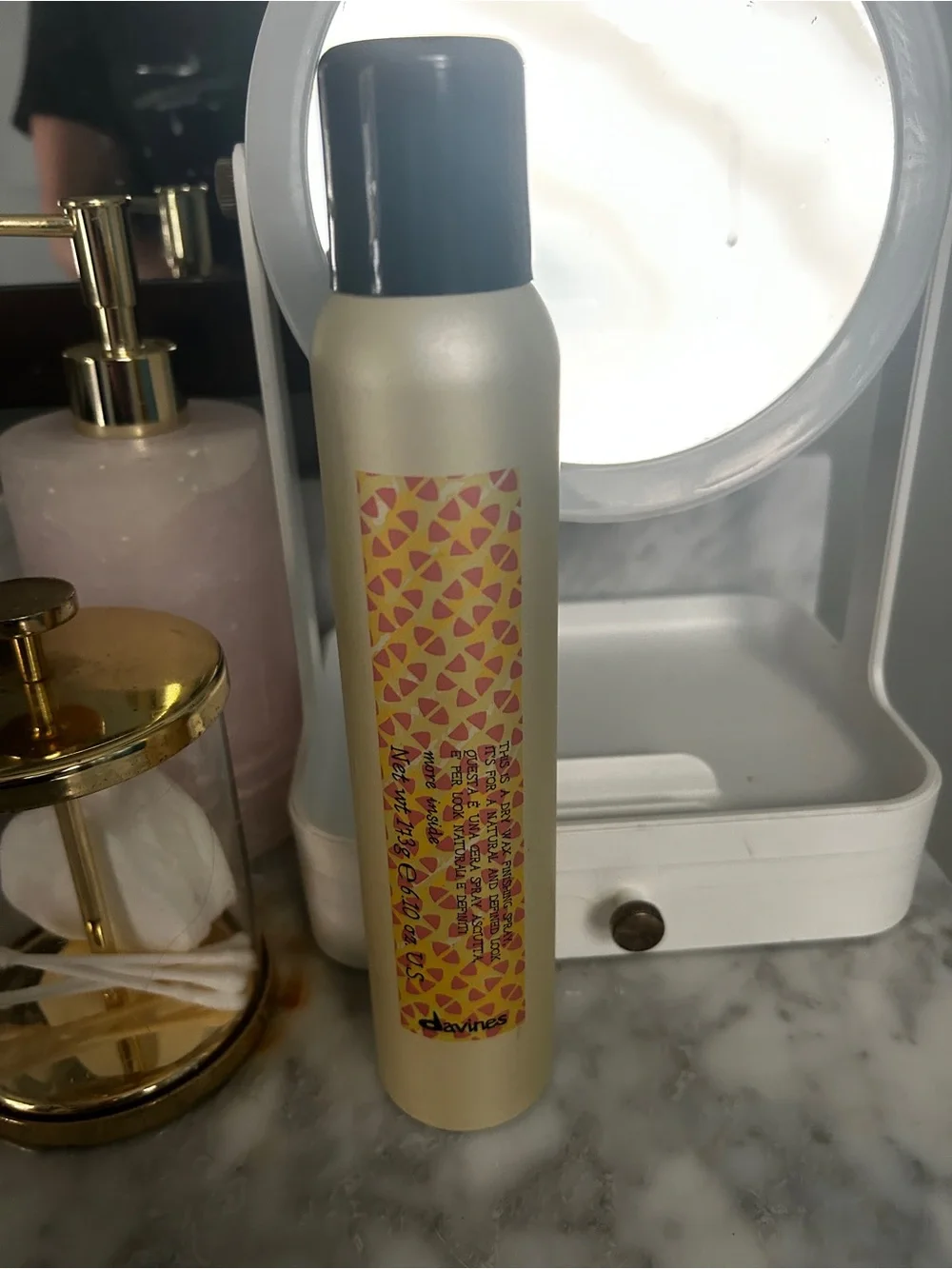 NEW Davines dry wax finishing spray